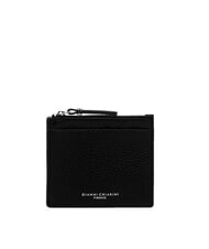 GIANNI CHIARINI GRAIN Flat leather wallet with zip - Women’s Wallets