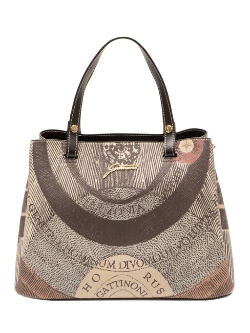 GATTINONI PLANETARIUM Handbag, with shoulder strap diana/dark brown - Women’s Bags