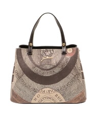 GATTINONI PLANETARIUM Handbag, with shoulder strap diana/dark brown - Women’s Bags - 1