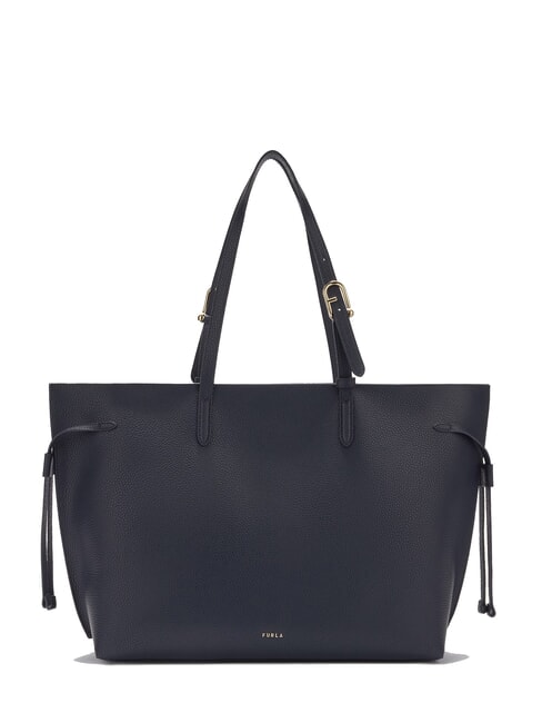 FURLA AVA Large leather shopping bag ink blue+ink blue int. - Women’s Bags