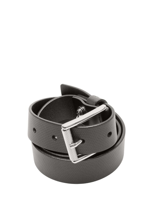 CERRUTI BUCKLE Leather belt black - Belts