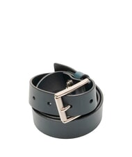 CERRUTI BUCKLE Leather belt blue - Belts - 1