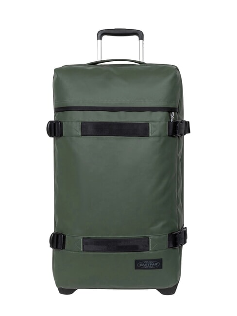 EASTPAK TRANSIT'R L Large size trolley tarp forest - Semi-rigid Trolley Cases