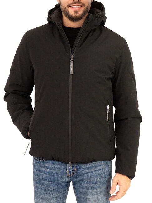 NORTH SAILS SOFTSHELL Hooded bomber jacket black - Men's Jackets