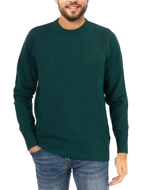 NORTH SAILS N|S Melange crew neck sweater Mediterranean - Men's Sweaters