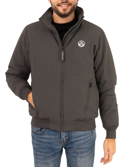 NORTH SAILS BOMBER Full zip bomber jacket asphalt - Men's Jackets