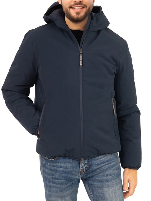 NORTH SAILS SOFTSHELL Hooded bomber jacket navy blue - Men's Jackets
