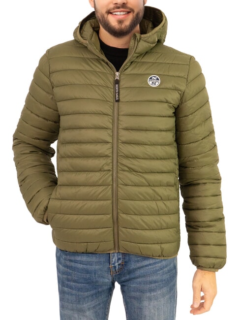 NORTH SAILS PADDED Padded jacket with hood ivy green - Men's down jackets