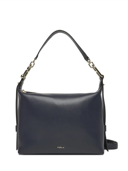 FURLA TONIE Leather shoulder bag with shoulder strap Mediterranean - Women’s Bags