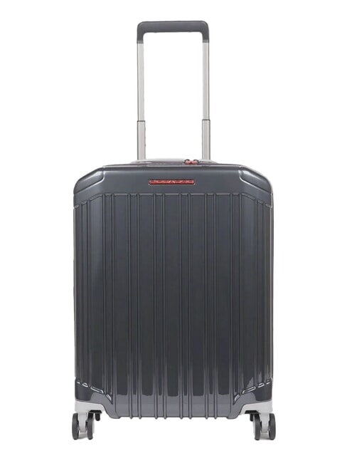 PIQUADRO PQ-LIGHT Ultra slim cabin trolley grey/red - Hand luggage