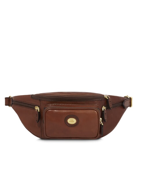 THE BRIDGE STORY UOMO Leather bum bag BROWN - Hip pouches