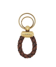 THE BRIDGE STORY UOMO Leather charm keychain BROWN - Key holders - 1