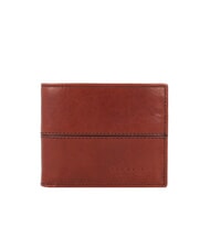 THE BRIDGE VESPUCCI 8cc leather wallet BROWN - Men&rsquo;s Wallets - 1