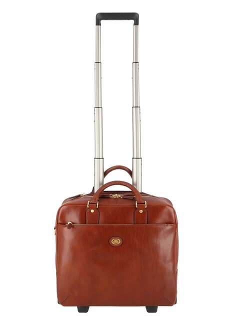 THE BRIDGE STORY Leather pilot trolley for 13" laptop BROWN - Trolley Pilot Case - Buy Online!