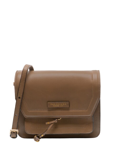 THE BRIDGE ELBA Shoulder bag, in leather oyster abb. gold - Women’s Bags
