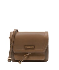 THE BRIDGE ELBA Shoulder bag, in leather oyster abb. gold - Women’s Bags - 1