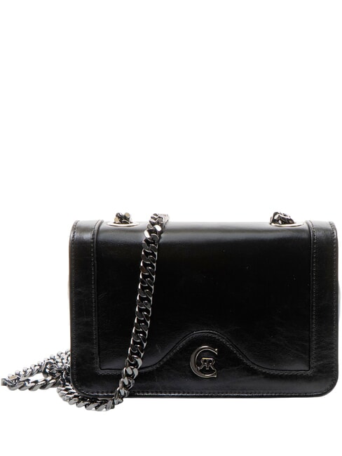 CERRUTI CERRUTIS Mini shoulder bag, in leather black - Women’s Bags