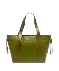 THE BRIDGE CARLOTTA Leather shoulder shopping bag - Women’s Bags