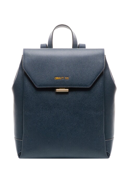 CERRUTI MARIANNE Leather backpack blue - Women’s Bags