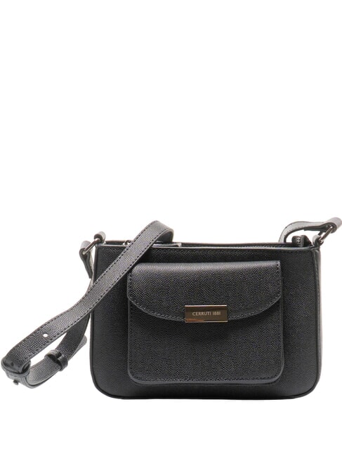 CERRUTI MARIE Mini shoulder bag, in leather black - Women’s Bags