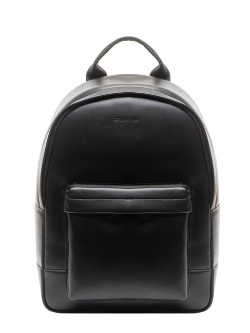 CERRUTI BRAD 13" laptop backpack, in leather black - Laptop backpacks