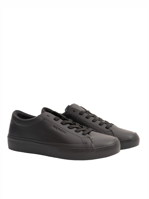 TOMMY HILFIGER TH Leather sneakers black - Men’s shoes