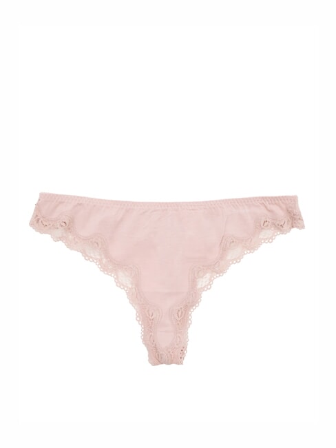 CALVIN KLEIN CK Thong with lace subdued - Women's briefs