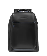 PIQUADRO BLUE SQUARE Fast-check leather backpack for 15.6" laptop - Laptop backpacks