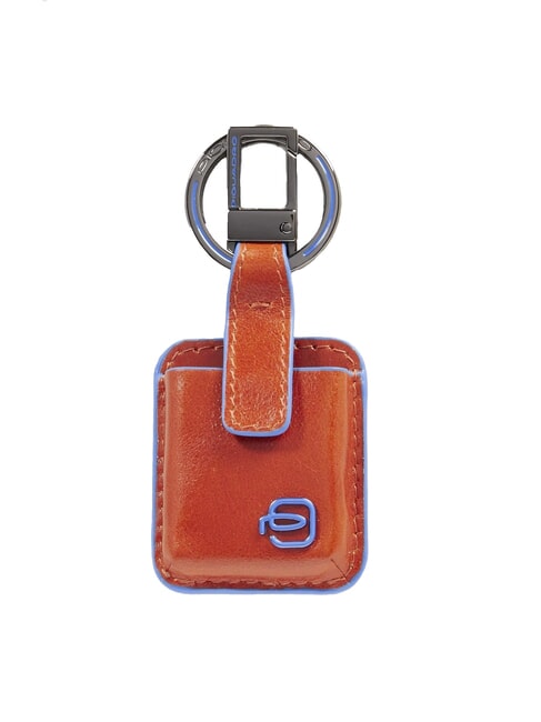 PIQUADRO keyring BLUE SQUARE, with CONNEQU device leather4 - Key holders