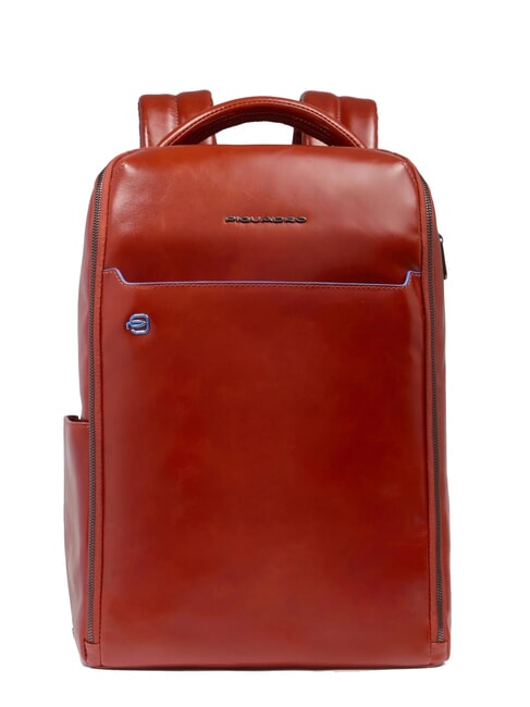PIQUADRO BLUE SQUARE Fast-check 14" laptop backpack leather4 - Laptop backpacks