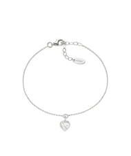 AMEN AMORE Bracelet with heart and zircon - Bracelets