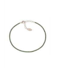 AMEN TENNIS MANIA Rose bracelet with green zirconia - Bracelets