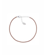 AMEN TENNIS MANIA Bracelet with orange zirconia rhodium - Bracelets - 1