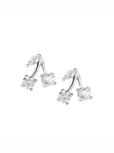 AMEN DIAMONDS Cherry earrings with zirconia rhodium - Earrings