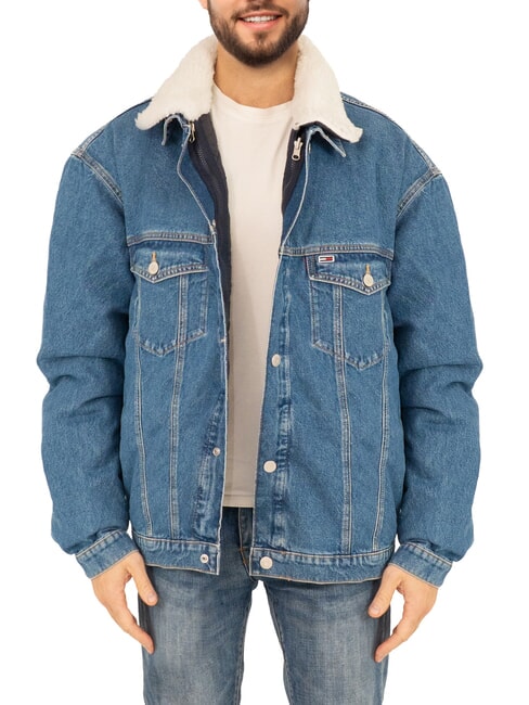 TOMMY HILFIGER TH JEANS Double-faced jacket denim - Men's Jackets