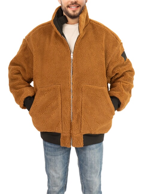 CALVIN KLEIN CK JEANS Double-faced bomber jacket ck black - Men's Jackets