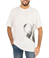 CALVIN KLEIN CK JEANS Relaxed fit short-sleeved T-shirt bright white - T-shirt - 1