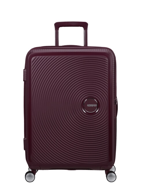 AMERICAN TOURISTER SOUNDBOX SPINNER Medium trolley, expandable wild cherry - Rigid Trolley Cases