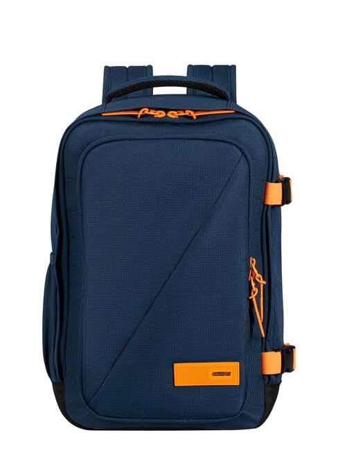 AMERICAN TOURISTER TAKE2CABIN S Underseater backpack ok Ryanair dark navy/radiant orange - Backpacks & School and Leisure