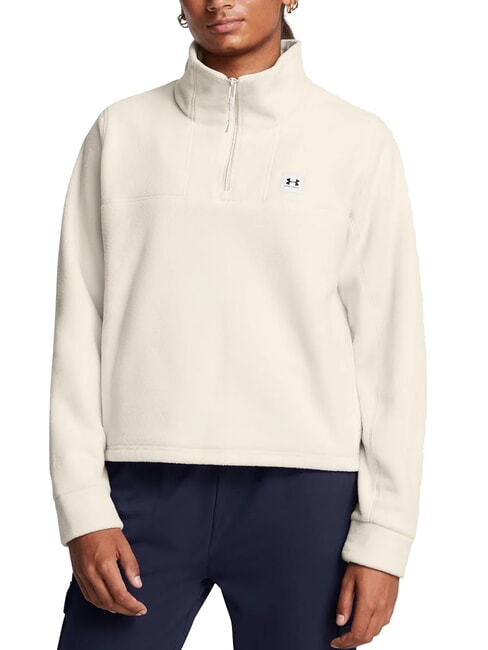 UNDER ARMOUR EXPANSE FLEECE Sweatshirt summit white - Women's Sweatshirts