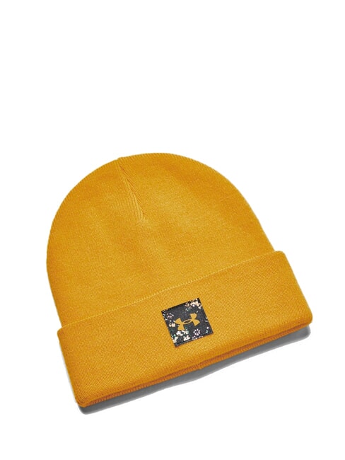 UNDER ARMOUR HALFTIME Cuffed hat golden yellow - Hats