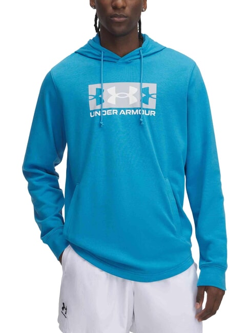 UNDER ARMOUR TERRY Hoodie ether blue - Sweatshirts