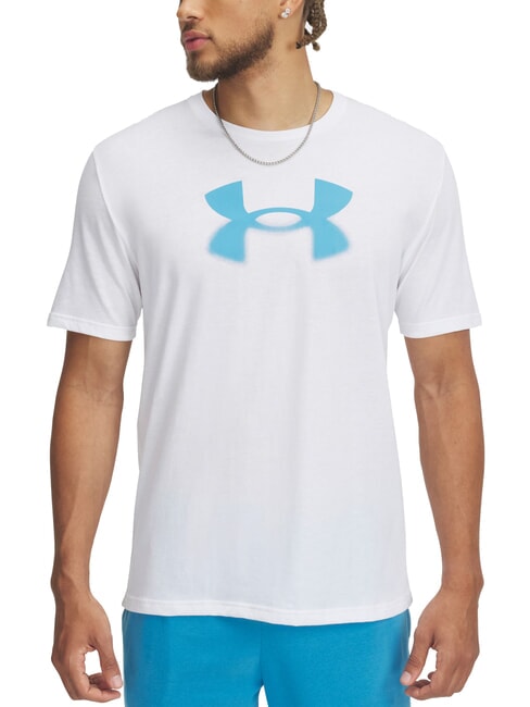 UNDER ARMOUR REFLECTIVE Short-sleeved T-shirt white - T-shirt
