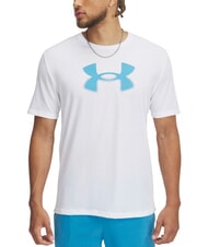 UNDER ARMOUR REFLECTIVE Short-sleeved T-shirt white - T-shirt - 1