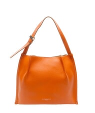 GIANNI CHIARINI DORY Leather shoulder bag coral-nature - Women’s Bags - 1