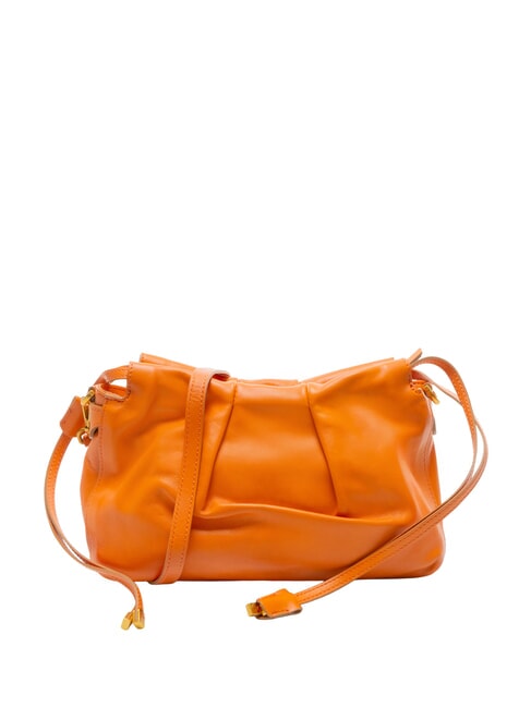 GIANNI CHIARINI LUCIA Leather shoulder bag coral - Women’s Bags