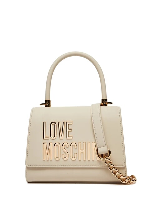 LOVE MOSCHINO BOLD LOVE Mini handbag with shoulder strap ivory - Women’s Bags