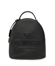 LOVE MOSCHINO LOVE EMBOSSED Backpack with stitched logo - Women’s Bags