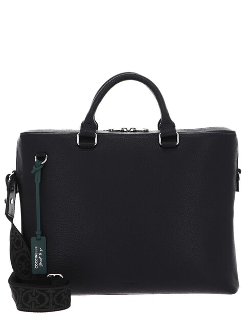 COCCINELLE STG SOFT Leather briefcase Black - Women’s Bags