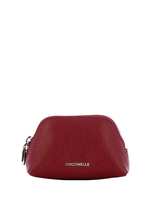 COCCINELLE HELGA Leather toiletry bag currant - Sachets & Travels Cases